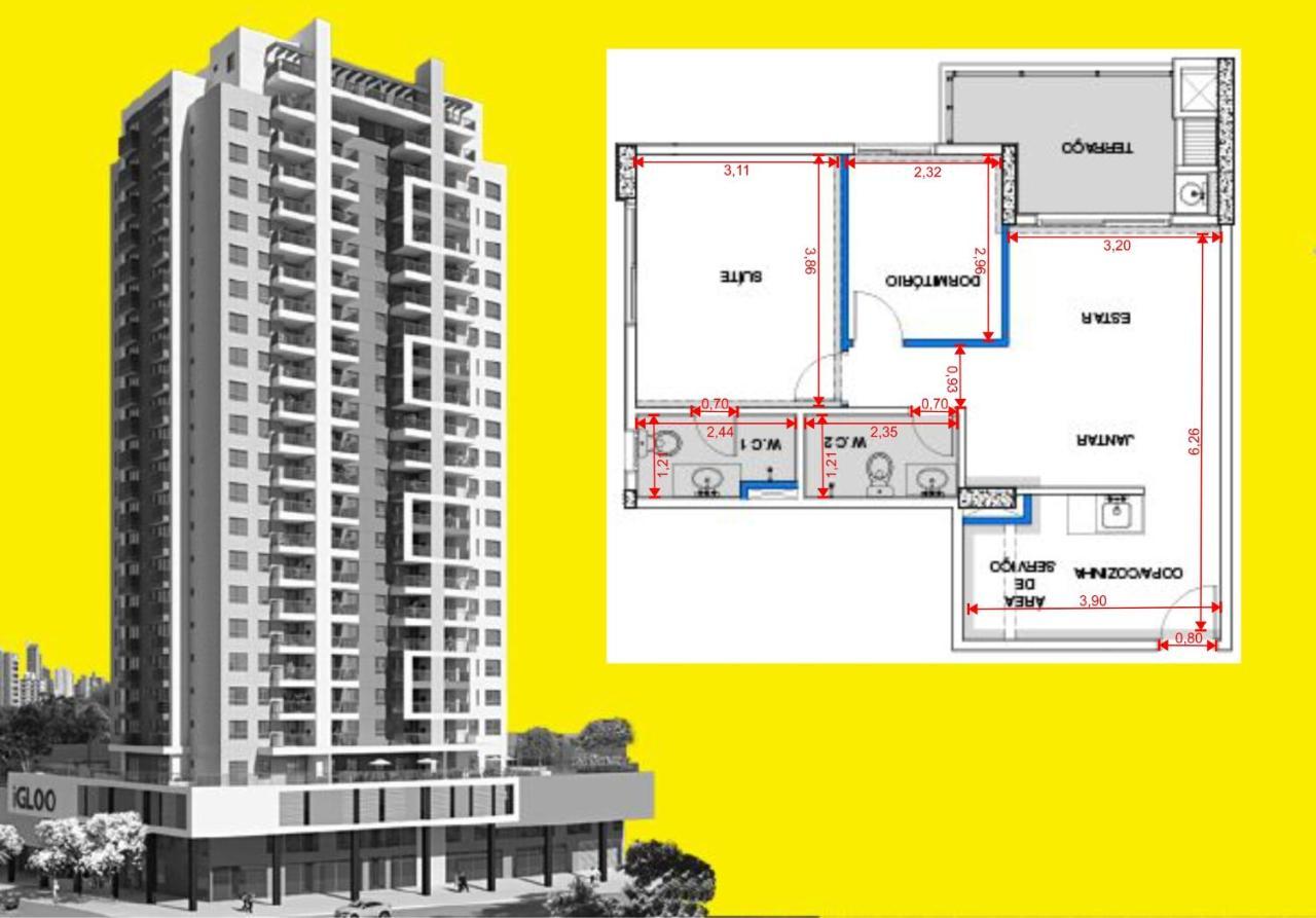 I055B- Harmony Home, 2 Quartos Com Garagem 库里提巴 外观 照片